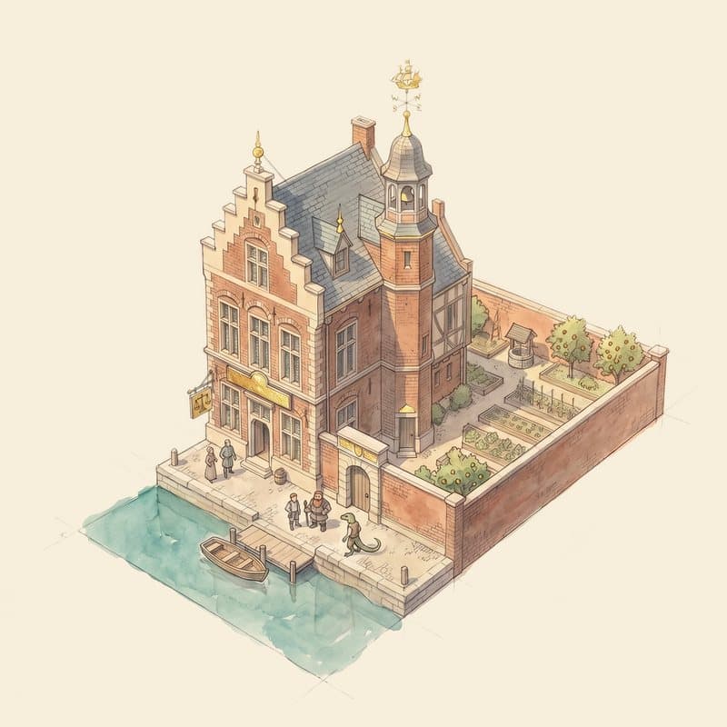 Humans manor house