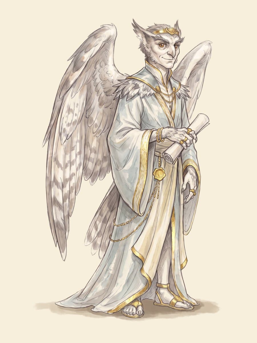 A Skyborn of Orvandia